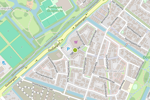 Ambulance-melding op Lijsterstraat, Heerhugowaard op 10 juni, kaart-overzicht