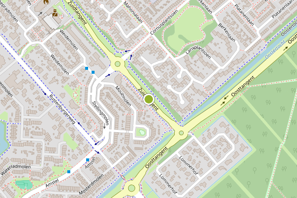Ambulance-melding op Zuidtangent, Heerhugowaard op 11 juni, kaart-overzicht