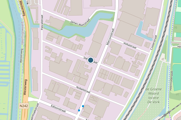 Politie-melding op Stevinstraat, Heerhugowaard op 11 juni, kaart-overzicht
