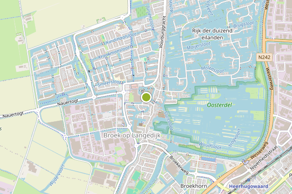 Ambulance-melding op Langedijk op 13 juni, kaart-overzicht