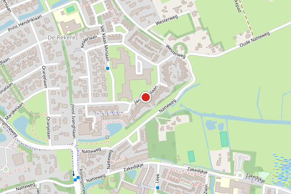 Brandweer-melding op Jan Leijenlaan, Bergen NH op 13 juni, kaart-overzicht