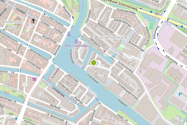 Ambulance-melding op 't Hondsbosch, Alkmaar op 14 juni, kaart-overzicht