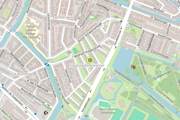 Ambulance-melding op Groen van Prinstererstraat, Alkmaar op 15 juni, kaart-overzicht