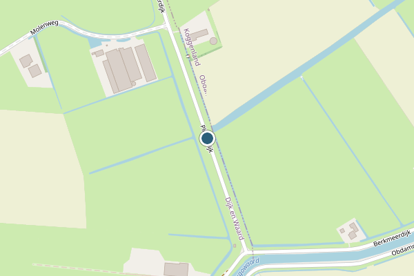 Politie-melding op Plempdijk, Heerhugowaard op 21 juni, kaart-overzicht