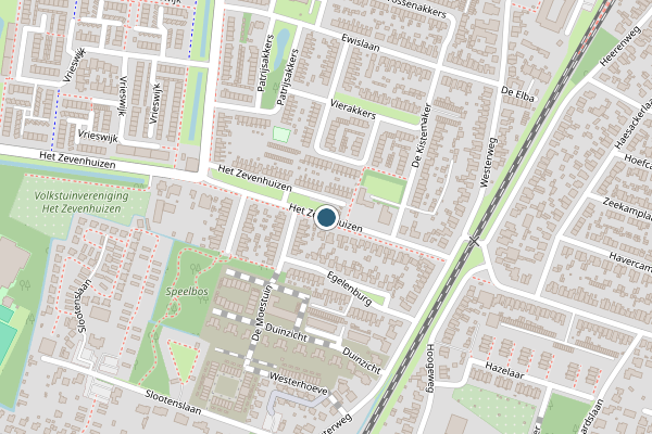 Politie-melding op Het Zevenhuizen, Heiloo op 21 juni, kaart-overzicht