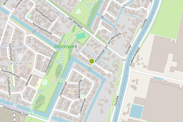 Ambulance-melding op Distelvlinder erf, Heerhugowaard op 22 juni, kaart-overzicht