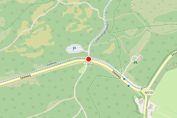 Brandweer-melding op Uilenvangersweg, Bergen NH op 24 juni, kaart-overzicht