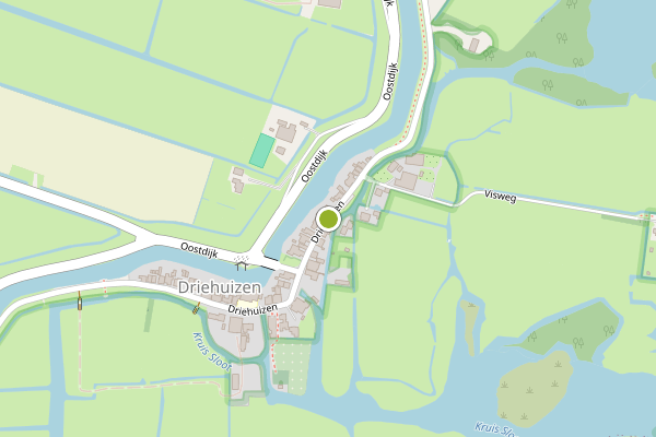 Ambulance-melding op Driehuizen, Driehuizen NH op 25 juni, kaart-overzicht