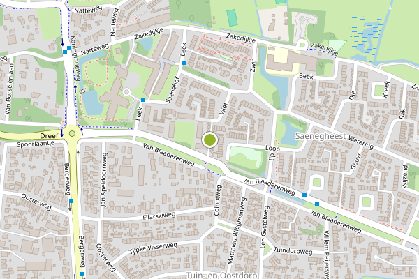 Ambulance-melding op Zwet, Bergen NH op 26 juni, kaart-overzicht
