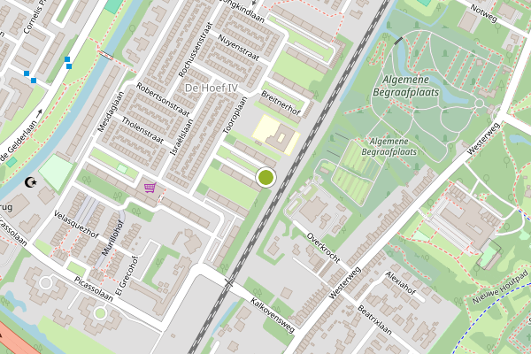 Ambulance-melding op Willem Marishof, Alkmaar op 26 juni, kaart-overzicht