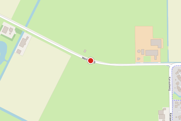 Brandweer-melding op Wengeweg, Warmenhuizen op 27 juni, kaart-overzicht