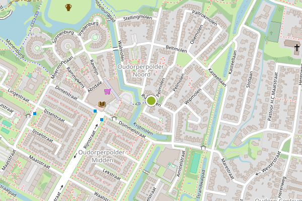 Ambulance-melding op Runmolen, Alkmaar op 27 juni, kaart-overzicht