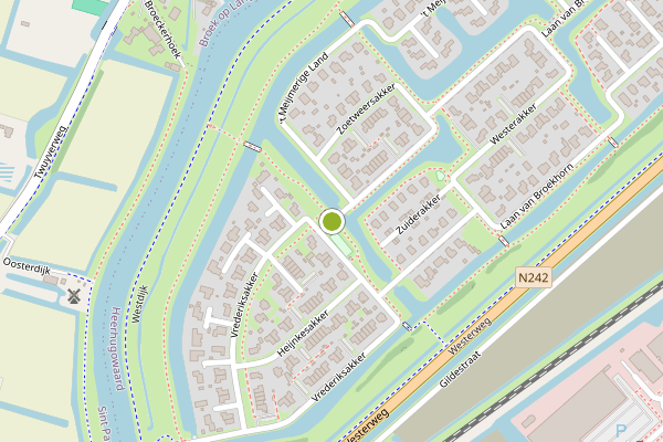 Ambulance-melding op Laan van Broekhorn, Heerhugowaard op 27 juni, kaart-overzicht